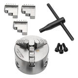 3 Jaw K11 80 Lathe Chuck 3''/80 mm for Milling Machine Grinding Machines