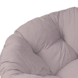 Maxbell 2x24inx24" Patio Seat Cushion Chair Pads Removable for Hammock Rocking Chair