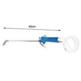 Maxbell Pneumatic Dust Blower Handheld Air Flow Extension Engine Cleaner for Car Elbow L Hole Dia