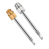 Maxbell Soldering Iron Tips 8W Portable Replacement Tips Heating Mini Plated Blades