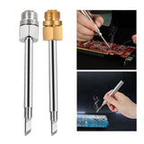 Maxbell Soldering Iron Tips 8W Portable Replacement Tips Heating Mini Plated Blades