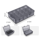 Tool Storage Box Container Case Jewelry Organizer Organizing Beads 15 Grids