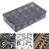 Tool Storage Box Container Case Jewelry Organizer Organizing Beads 15 Grids