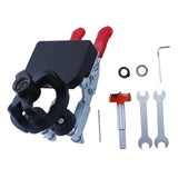 Maxbell 35mm Hinge Hole Locator Jig Drilling Fixture for Furniture Wardrobe Cupboard