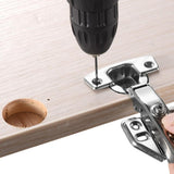 Maxbell 35mm Hinge Hole Locator Jig Drilling Fixture for Furniture Wardrobe Cupboard