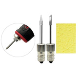 Copper Soldering Iron Tips Kit Parts with Cleaning Sponge for E10 Interface Tip K