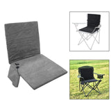 Maxbell Heated Chair Cover Adjustable Portable Soft Cushion for Lawn BBQ Fishing Gray - Aladdin Shoppers