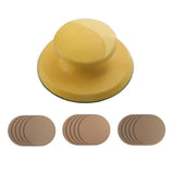 Maxbell Sanding Kit Polishing Sandpaper Sanding Paper for Metals Finishing Round