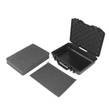 Tool Case Equipment with Sponge Portable Suitcase Safety for Instrument Gear 30cmx24cmx8.5cm