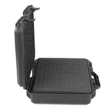 Tool Case Equipment with Sponge Portable Suitcase Safety for Instrument Gear 30cmx24cmx8.5cm