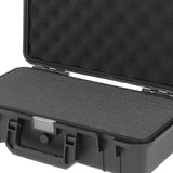 Tool Case Equipment with Sponge Portable Suitcase Safety for Instrument Gear 36.5cmx20cmx11cm