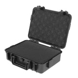 Tool Case Equipment with Sponge Portable Suitcase Safety for Instrument Gear 27.5cmx21cmx9.6cm