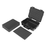 Tool Case Equipment with Sponge Portable Suitcase Safety for Instrument Gear 27.5cmx21cmx9.6cm