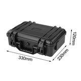 Maxbell Multi Use Tool Case W/ Sponge Portable Shockproof Compact for Storage A 33cmx23cmx12cm