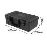 Maxbell Multi Use Tool Case W/ Sponge Portable Shockproof Compact for Storage B 45cmx28cmx15.5cm