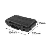 Maxbell Multi Use Tool Case W/ Sponge Portable Shockproof Compact for Storage C 45cmx28cmx9.5cm