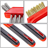 Maxbell Motorcycle Chain Gear Brush Wire Brush Set for Mountain Bike Motorbike - Aladdin Shoppers