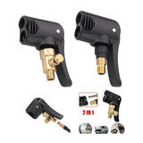 Maxbell Car Tire Air Inflator Hose Nozzle Dual Threads Supplies Repair Parts Accs Deflated - Aladdin Shoppers