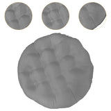 Maxbell 2xOutdoor Seat Cushion Chair Pads Round for Wicker Chair Hanging Chair Kitchen