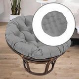Maxbell 2xOutdoor Seat Cushion Chair Pads Round for Wicker Chair Hanging Chair Kitchen