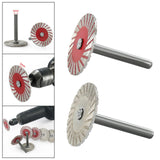 Maxbell HSS Metal Circular Disc with Mandrels Spindle Marble for Electric Die Grinder Wear Resistant