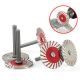 Maxbell HSS Metal Circular Disc with Mandrels Spindle Marble for Electric Die Grinder Wear Resistant