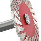 Maxbell HSS Metal Circular Disc with Mandrels Spindle Marble for Electric Die Grinder Wear Resistant