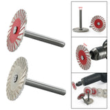 Maxbell HSS Metal Circular Disc with Mandrels Spindle Marble for Electric Die Grinder Wear Resistant