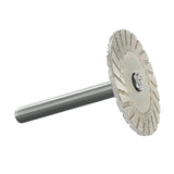 Maxbell HSS Metal Circular Disc with Mandrels Spindle Marble for Electric Die Grinder Sharp