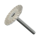 Maxbell HSS Metal Circular Disc with Mandrels Spindle Marble for Electric Die Grinder Sharp