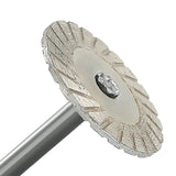 Maxbell HSS Metal Circular Disc with Mandrels Spindle Marble for Electric Die Grinder Sharp