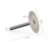 Maxbell HSS Metal Circular Disc with Mandrels Spindle Marble for Electric Die Grinder Sharp