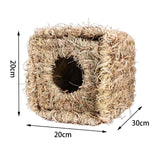 Woven Small Animals Cage Nest Chew Toys Mat Nest for Rat Mice Hedgehog - Aladdin Shoppers