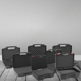 Maxbell Protective Instrument Tool Box with Sponge Waterproof for Outdoor 355mmx255mmx85mm