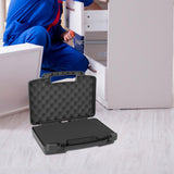 Maxbell Protective Instrument Tool Box with Sponge Waterproof for Outdoor 355mmx255mmx85mm