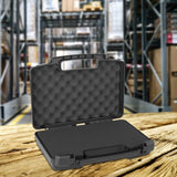 Maxbell Protective Instrument Tool Box with Sponge Waterproof for Outdoor 355mmx255mmx85mm