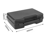 Maxbell Protective Instrument Tool Box with Sponge Waterproof for Outdoor 450mmx330mmx130mm