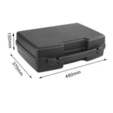 Maxbell Protective Instrument Tool Box with Sponge Waterproof for Outdoor 480mmx370mmx150mm