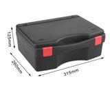 Maxbell Protective Instrument Tool Box with Sponge Waterproof for Outdoor 315mmx260mmx125mm