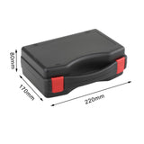 Maxbell Protective Toolbox with Sponge Wear Resistant Lockable for Workplace Outdoor 220mmx170mmx80mm