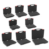 Maxbell Protective Toolbox with Sponge Wear Resistant Lockable for Workplace Outdoor 220mmx170mmx80mm