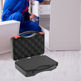 Maxbell Protective Toolbox with Sponge Wear Resistant Lockable for Workplace Outdoor 220mmx170mmx80mm