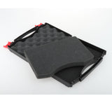 Maxbell Protective Toolbox with Sponge Wear Resistant Lockable for Workplace Outdoor 230mmx180mmx45mm