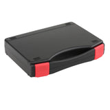 Maxbell Protective Toolbox with Sponge Wear Resistant Lockable for Workplace Outdoor 230mmx180mmx45mm