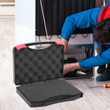 Maxbell Protective Toolbox with Sponge Wear Resistant Lockable for Workplace Outdoor 230mmx180mmx45mm