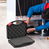 Maxbell Protective Toolbox with Sponge Wear Resistant Lockable for Workplace Outdoor 230mmx220mmx55mm