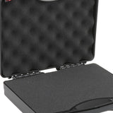 Maxbell Protective Toolbox with Sponge Wear Resistant Lockable for Workplace Outdoor 255mmx210mmx70mm