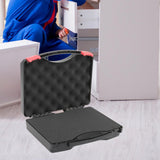 Maxbell Protective Toolbox with Sponge Wear Resistant Lockable for Workplace Outdoor 255mmx210mmx70mm