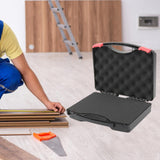 Maxbell Protective Toolbox with Sponge Wear Resistant Lockable for Workplace Outdoor 255mmx210mmx70mm