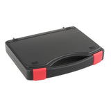 Maxbell Protective Toolbox with Sponge Wear Resistant Lockable for Workplace Outdoor 255mmx210mmx48mm